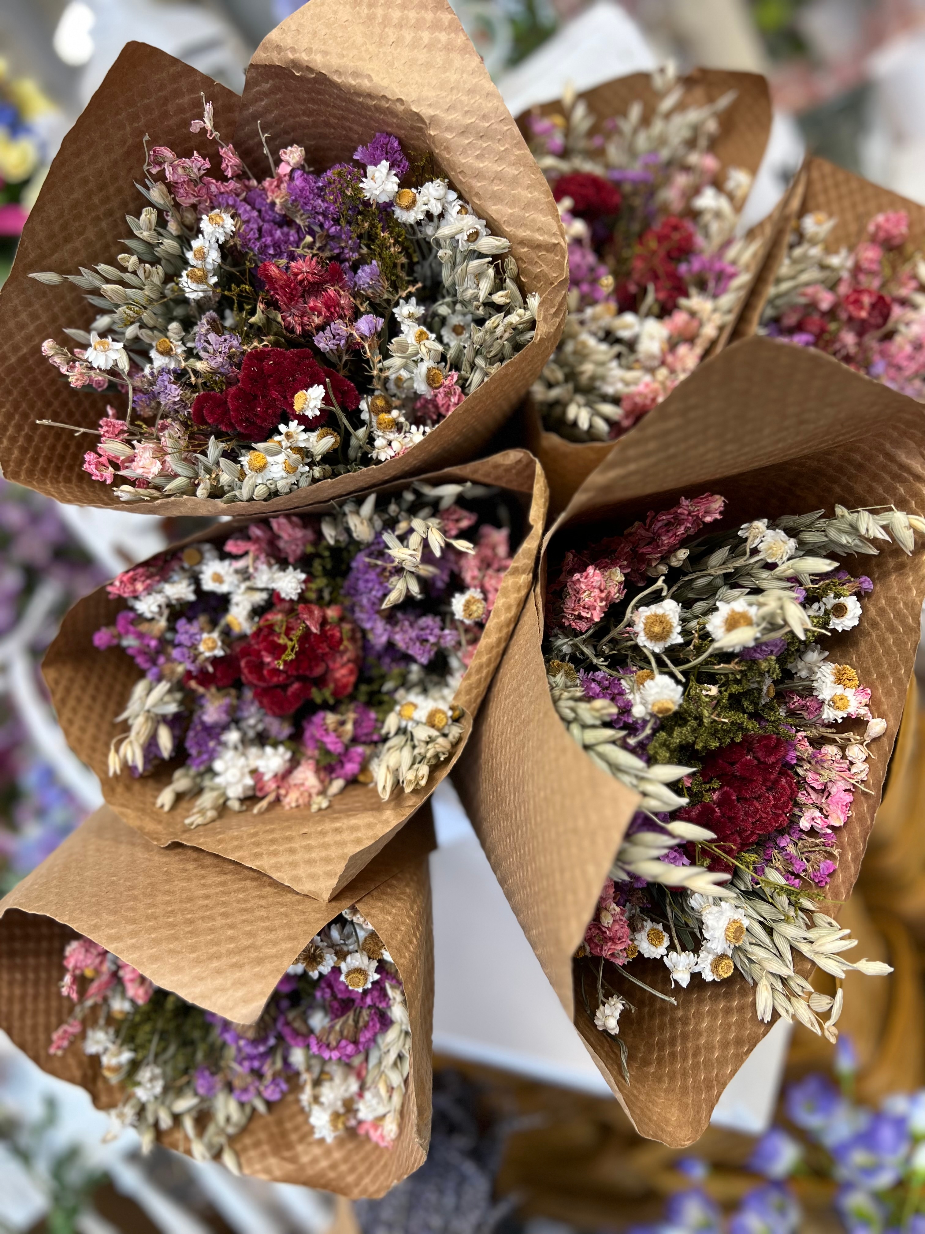 Wildflower and Grains Dried Bouquet